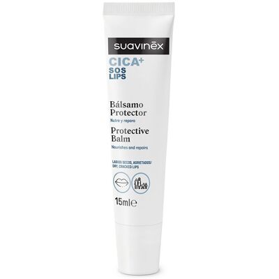 Suavinex CICA+ Sos Lips bálsamo de labios 15 ml Suavinex CICA+ Sos Lips bálsamo de labios 15 ml