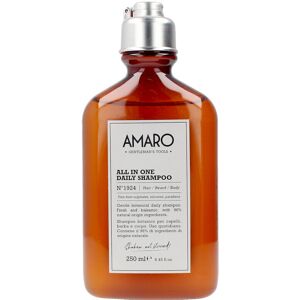 Farmavita Amaro all in one daily shampoo nº1924 hair/beard/body 250 ml Farmavita Amaro all in one daily shampoo nº1924 hair/beard/body 250 ml