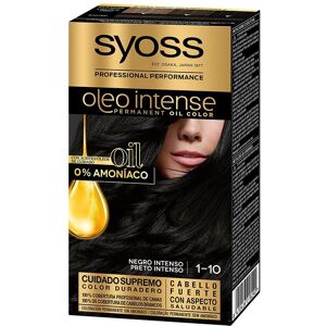 Syoss Olio Intense tinte sin amoniaco #1.10-negro intenso Syoss Olio Intense tinte sin amoniaco #1.10-negro intenso