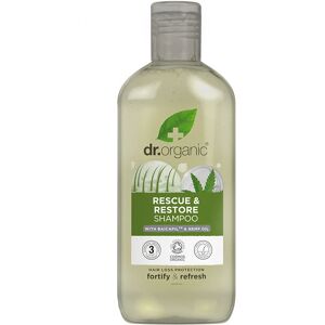 Shampoo Rescue & Restore all'olio di canapa di Dr. Organic Shampoo Rescue & Restore all'olio di canapa di Dr. Organic