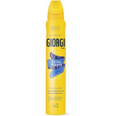 Giorgi Line Schiuma fissante Giorgi Tenuta Extra Forte n. 4 250 ml Giorgi Line Schiuma fissante Giorgi Tenuta Extra Forte n. 4 250 ml