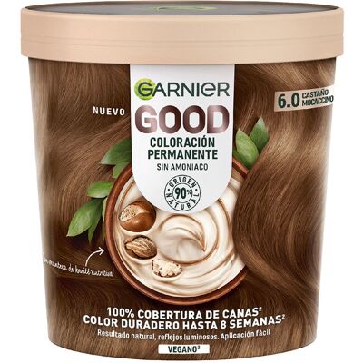 Garnier Buona colorazione permanente #6.0 castagna mocaccino Garnier Buona colorazione permanente #6.0 castagna mocaccino