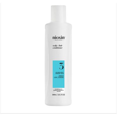 Balsamo Nioxin Sistema 3 - Capelli colorati e danneggiati - 300ml Balsamo Nioxin Sistema 3 - Capelli colorati e danneggiati - 300ml