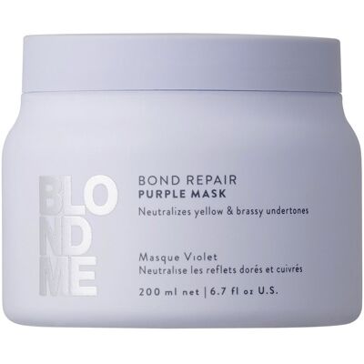 Schwarzkopf Blondme Bond Repair Maschera Viola (200ml) Schwarzkopf Blondme Bond Repair Maschera Viola (200ml)