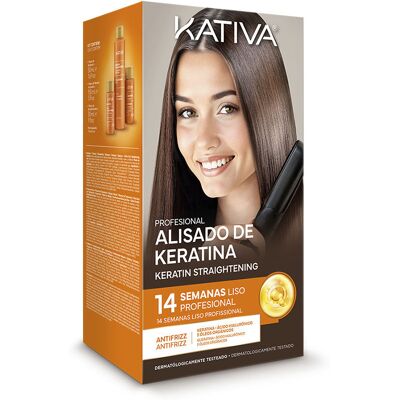 Kativa Profesional Alisado Brasileño Keratina Estuche 4 pz Kativa Profesional Alisado Brasileño Keratina Estuche 4 pz