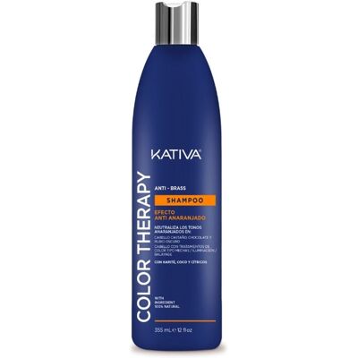 Kativa Color Therapy shampoo effetto anti-arancio 355 ml Kativa Color Therapy shampoo effetto anti-arancio 355 ml