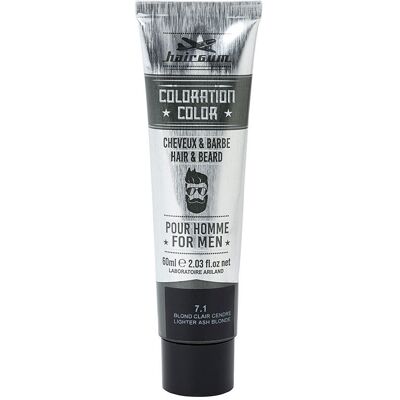 Hairgum Coloration Tinta per Barba e Capelli #7.1-Biondo Cenere Chiaro Hairgum Coloration Tinta per Barba e Capelli #7.1-Biondo Cenere Chiaro