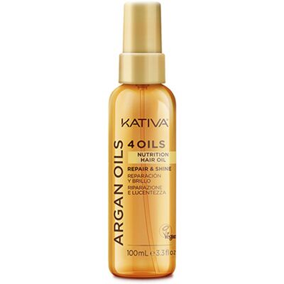 Kativa Olio nutriente per capelli Argan 4 Oils 100 ml Kativa Olio nutriente per capelli Argan 4 Oils 100 ml