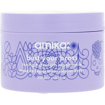 Amika - Bust Your Brass Blond Polaire - Maschera nutriente intensiva - 250ml Amika - Bust Your Brass Blond Polaire - Maschera nutriente intensiva - 250ml