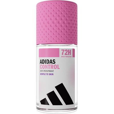 Adidas Deodorante roll-on antitraspirante Woman Control 72 ore 50 ml Adidas Deodorante roll-on antitraspirante Woman Control 72 ore 50 ml