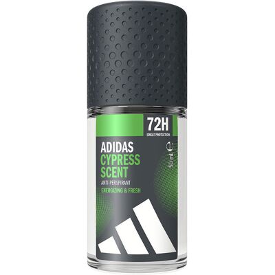 Adidas Deodorante roll-on Cypress Profumo 72 ore 50 ml Adidas Deodorante roll-on Cypress Profumo 72 ore 50 ml