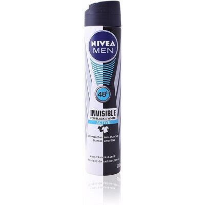Nivea Men Black & White Active deodorante vaporizzatore 200 ml Nivea Men Black & White Active deodorante vaporizzatore 200 ml