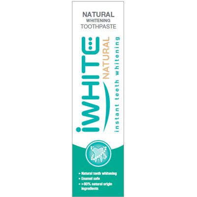 Iwhite Dentifricio sbiancante naturale 75 ml Iwhite Dentifricio sbiancante naturale 75 ml
