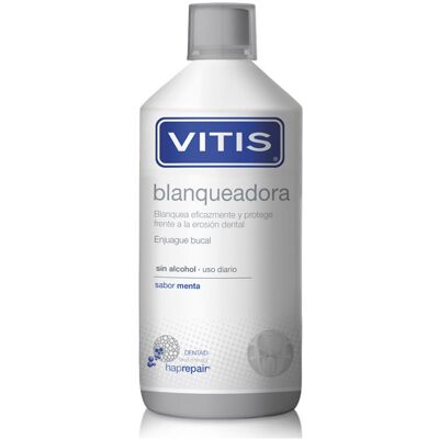 Vitis Collutorio Sbiancante - Nano Hydroxyapatite, Fluoro, 1L Vitis Collutorio Sbiancante - Nano Hydroxyapatite, Fluoro, 1L