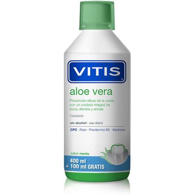 Collutorio alla menta e aloe vera Vitis - Cura orale Collutorio alla menta e aloe vera Vitis - Cura orale