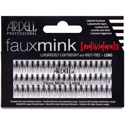 Ciglia Individuali Ardell Faux Mink - Lunghe Nere Ciglia Individuali Ardell Faux Mink - Lunghe Nere