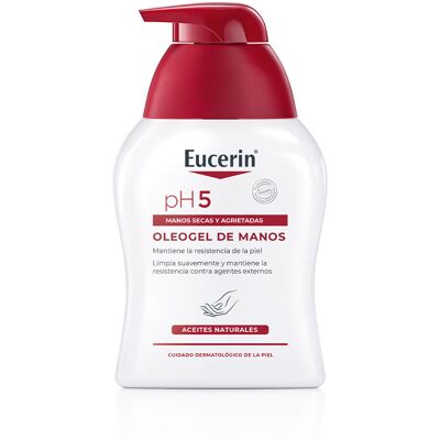 Eucerin Oleogel mani PH5 pelle secca e screpolata 250 ml Eucerin Oleogel mani PH5 pelle secca e screpolata 250 ml