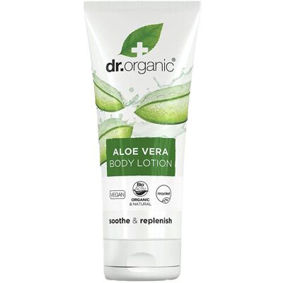 Lozione Corpo di Aloe Vera di Dr Organic - Idrata e Rilassa la Pelle Secca Lozione Corpo di Aloe Vera di Dr Organic - Idrata e Rilassa la Pelle Secca