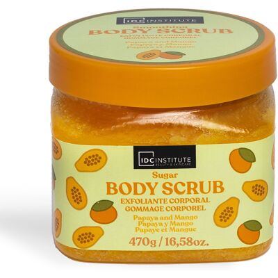 IDC institute Scrub Corpo Papaya Mango 470g - Body Scrub IDC institute Scrub Corpo Papaya Mango 470g - Body Scrub