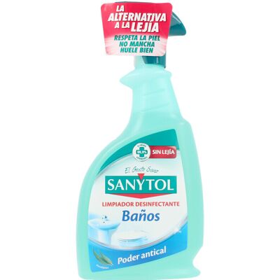 Sanytol Bagni detergente disinfettante potere anticalcare 750 ml Sanytol Bagni detergente disinfettante potere anticalcare 750 ml