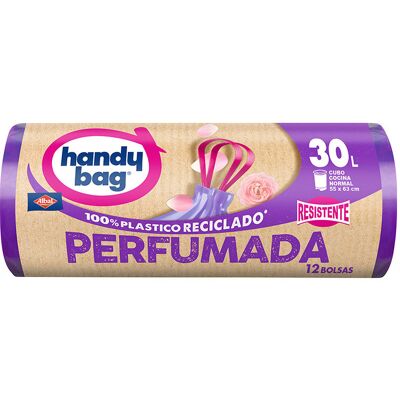 Albal Sacchetto Profumato Handy Bag sacco per rifiuti resistente 30 litri 12 unità Albal Sacchetto Profumato Handy Bag sacco per rifiuti resistente 30 litri 12 unità