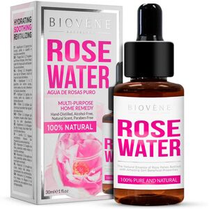 Biovene Rose Water Pure And Natural multi-purpose home remedy 30 ml Biovene Rose Water Pure And Natural multi-purpose home remedy 30 ml