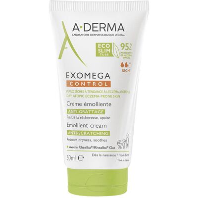 A-Derma Exomega Control crema emolliente 50 ml A-Derma Exomega Control crema emolliente 50 ml