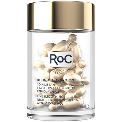 Capsule di Siero Notturno Roc Retinol Correxion per Levigare le Linee (30 pz) Capsule di Siero Notturno Roc Retinol Correxion per Levigare le Linee (30 pz)