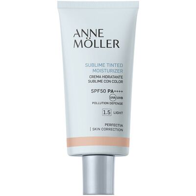 Crema Idratante Colorata SPF50 di Anne Moller - Protezione UV & Inquinamento Crema Idratante Colorata SPF50 di Anne Moller - Protezione UV & Inquinamento