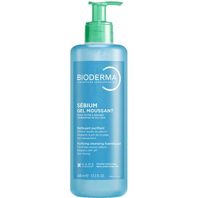 Bioderma Sébium gel moussant gel purificante 400 ml Bioderma Sébium gel moussant gel purificante 400 ml