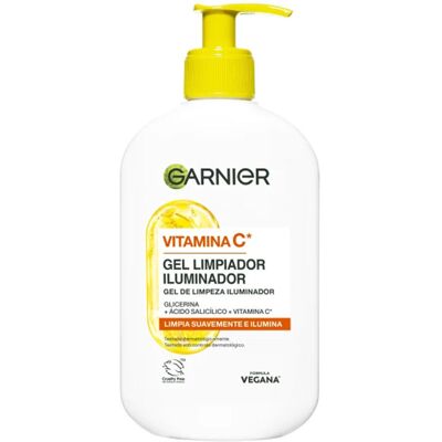 Garnier Vitamina C gel limpiador iluminador 250 ml Garnier Vitamina C gel limpiador iluminador 250 ml