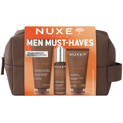 Nuxe Kit Essenziale Routine Men Boost Da 4 Pezzi Nuxe Kit Essenziale Routine Men Boost Da 4 Pezzi
