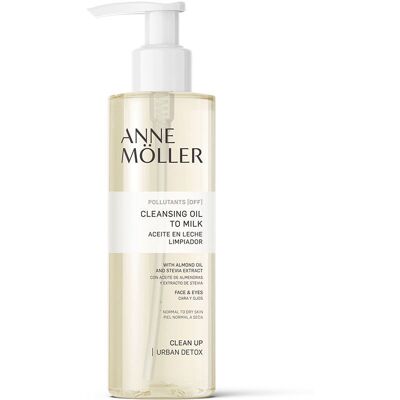 Anne Möller Clean Up cleansing oil to milk 200 ml Anne Möller Clean Up cleansing oil to milk 200 ml