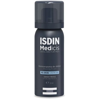 Isdin Medicis Dermofoam Schiuma da Barba Pelle Sensibile - Schiuma da Barba Isdin Medicis Dermofoam Schiuma da Barba Pelle Sensibile - Schiuma da Barba