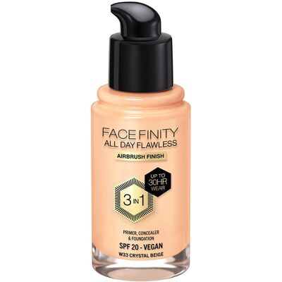 Max Factor Face Finity All Day Flawless Base di Trucco Cremosa Max Factor Face Finity All Day Flawless Base di Trucco Cremosa