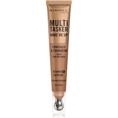 Rimmel London Multitasker Wake Me Up correttore e base trucco #Toffee Rimmel London Multitasker Wake Me Up correttore e base trucco #Toffee