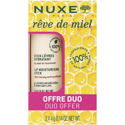 Nuxe Rêve De Miel Set Rossetto Idratante 2 x 4 gr Nuxe Rêve De Miel Set Rossetto Idratante 2 x 4 gr