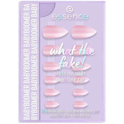 Essence Che FALSO! Set di unghie finte n. 03 Babyboomer 6 pezzi Essence Che FALSO! Set di unghie finte n. 03 Babyboomer 6 pezzi