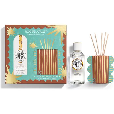 Roger & Gallet Acqua Profumata Bois D’ORANGE Set Benessere 2 Pezzi Roger & Gallet Acqua Profumata Bois D’ORANGE Set Benessere 2 Pezzi