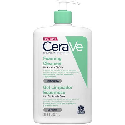 Detergente Facciale Schiumoso CeraVe - 1000ml Detergente Facciale Schiumoso CeraVe - 1000ml