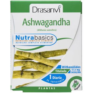 Drasanvi Capsule di Ashwagandha Nutrabasics, 30 unità Drasanvi Capsule di Ashwagandha Nutrabasics, 30 unità