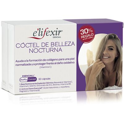 E'Lifexir Cocktail Notte Bellezza Essenziale - Integratore Alimentare E'Lifexir Cocktail Notte Bellezza Essenziale - Integratore Alimentare