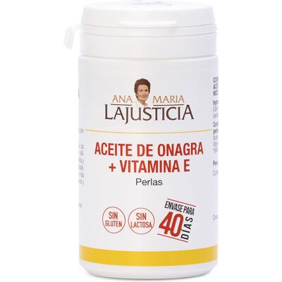 Ana María Lajusticia Vitamina E Olio di Enotera 80 perle Ana María Lajusticia Vitamina E Olio di Enotera 80 perle