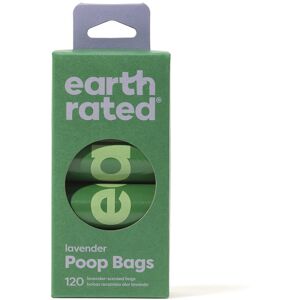 Earth Rated Rollos Bolsa mascota recambio #lavanda 8 x Earth Rated Rollos Bolsa mascota recambio #lavanda 8 x