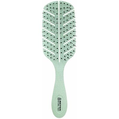 Spazzola per capelli in fibra naturale organica Beter - Districare - Verde Spazzola per capelli in fibra naturale organica Beter - Districare - Verde