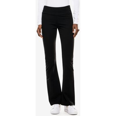 EA7 LEGGINGS BOOTCUT CORE LADY IN JERSEY DI COTONE STRETCH S EA7 LEGGINGS BOOTCUT CORE LADY IN JERSEY DI COTONE STRETCH S