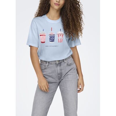 ONLY T-SHIRT BURS GRAPHIC S ONLY T-SHIRT BURS GRAPHIC S
