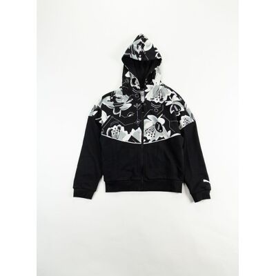 PUMA FELPA FULL ZIP CON CAPPUCCIO ALPHA RAGAZZA 116 PUMA FELPA FULL ZIP CON CAPPUCCIO ALPHA RAGAZZA 116