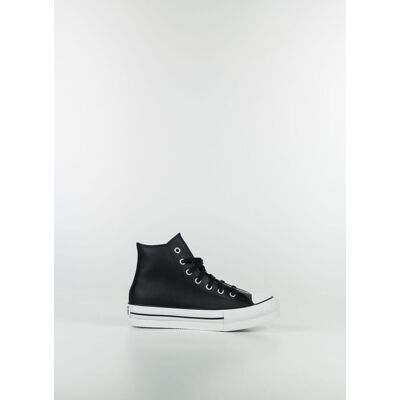 CONVERSE SCARPA CHUCK TAYLOR ALL STAR PLATFORM LEATHER DA BAMBINA 2.5Y CONVERSE SCARPA CHUCK TAYLOR ALL STAR PLATFORM LEATHER DA BAMBINA 2.5Y