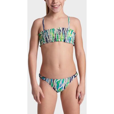 ARENA COSTUME BIKINI A FASCIA WATER PRINT MULTISTAMPA RAGAZZA 14-15 ARENA COSTUME BIKINI A FASCIA WATER PRINT MULTISTAMPA RAGAZZA 14-15